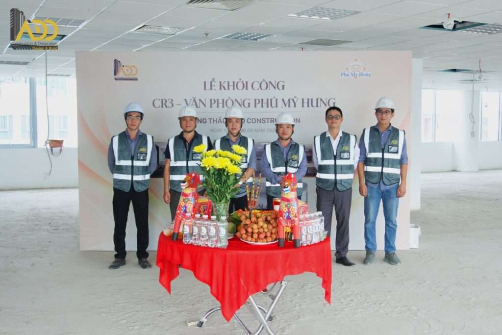 ADD Khởi Công Dự Án Văn Phòng Phú Mỹ Hưng Tại Crescent Residence 3 (CR3)