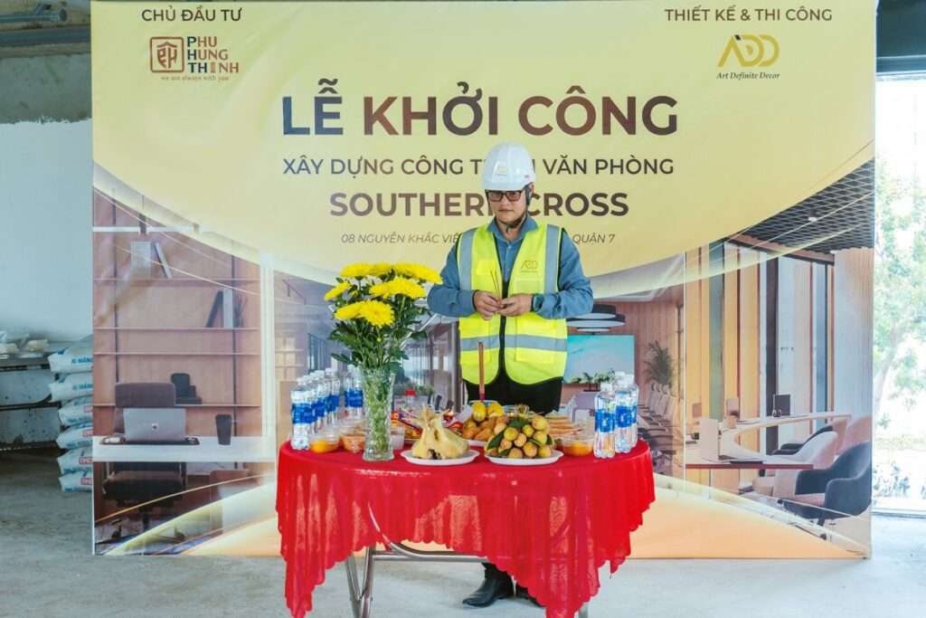 Khoảnh khắc cúng khởi công dự án Southern Cross 